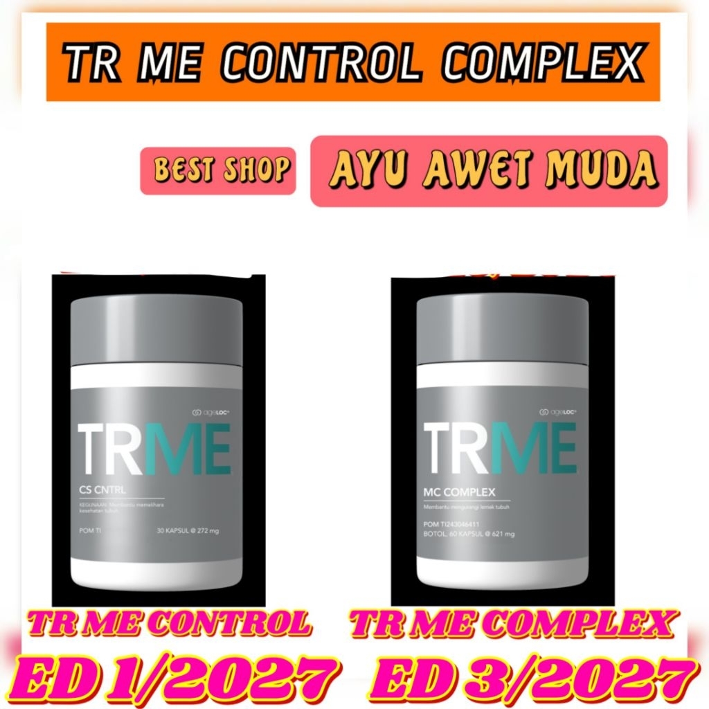 TR ME CONTROL COMPLEX ED 1/2027 nu    skin TR ME TWS TR90