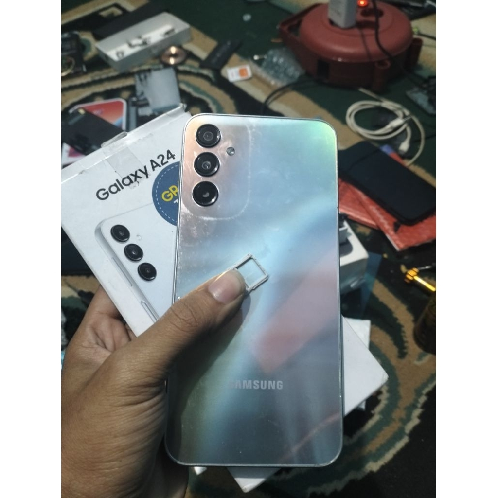 lcd unit set Samsung a24 ORI copotan tinggal pasang mesin
