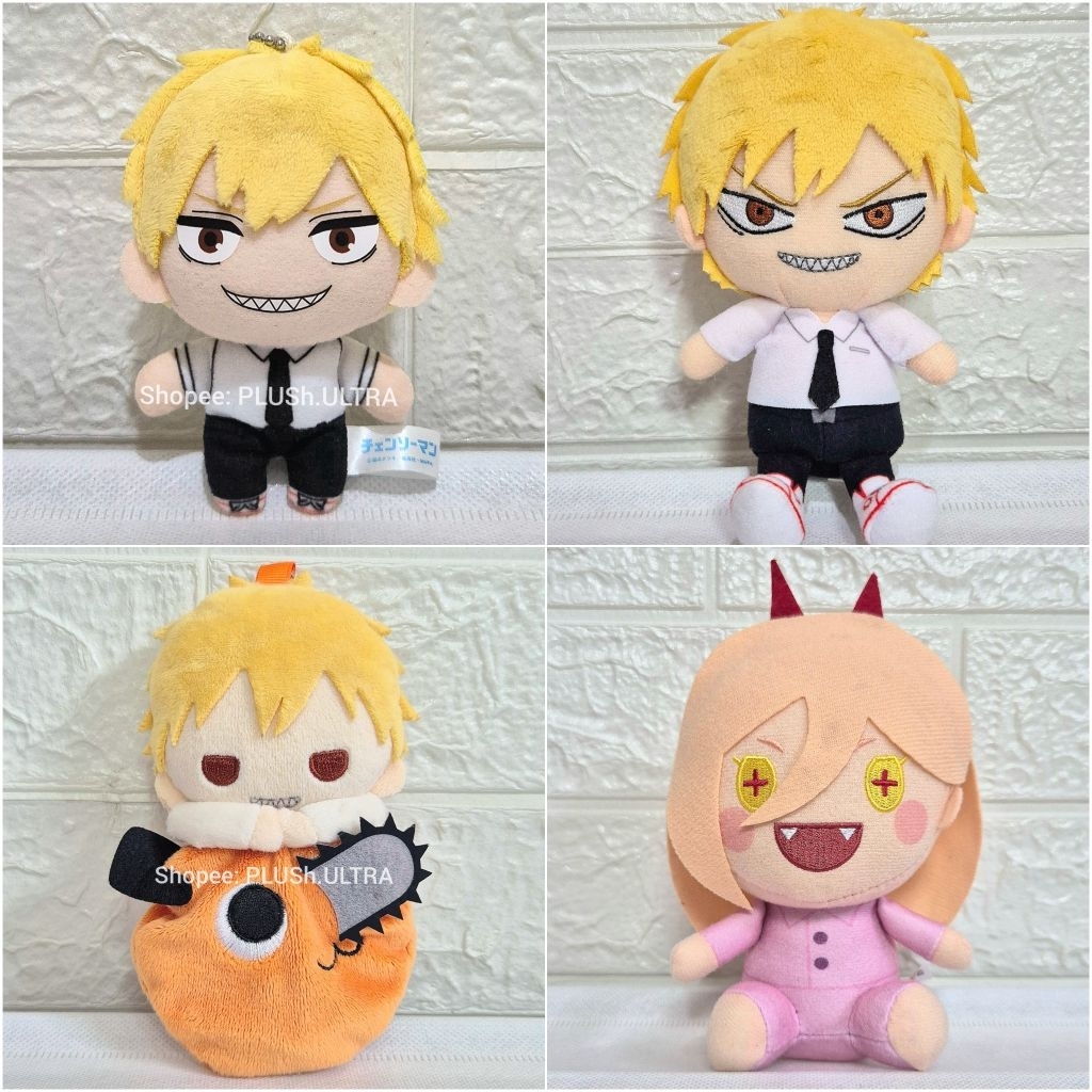 Denji Power Chainsaw Man CSM original kostum casual cosplay