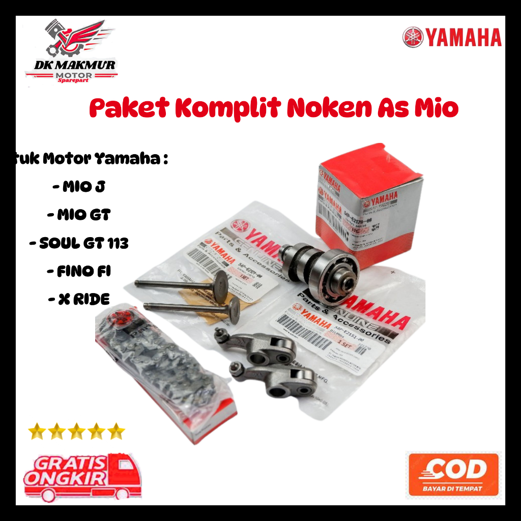 Noken As Mio J 54P Paket Komplit - Noken As Mio Injeksi Set Lengkap