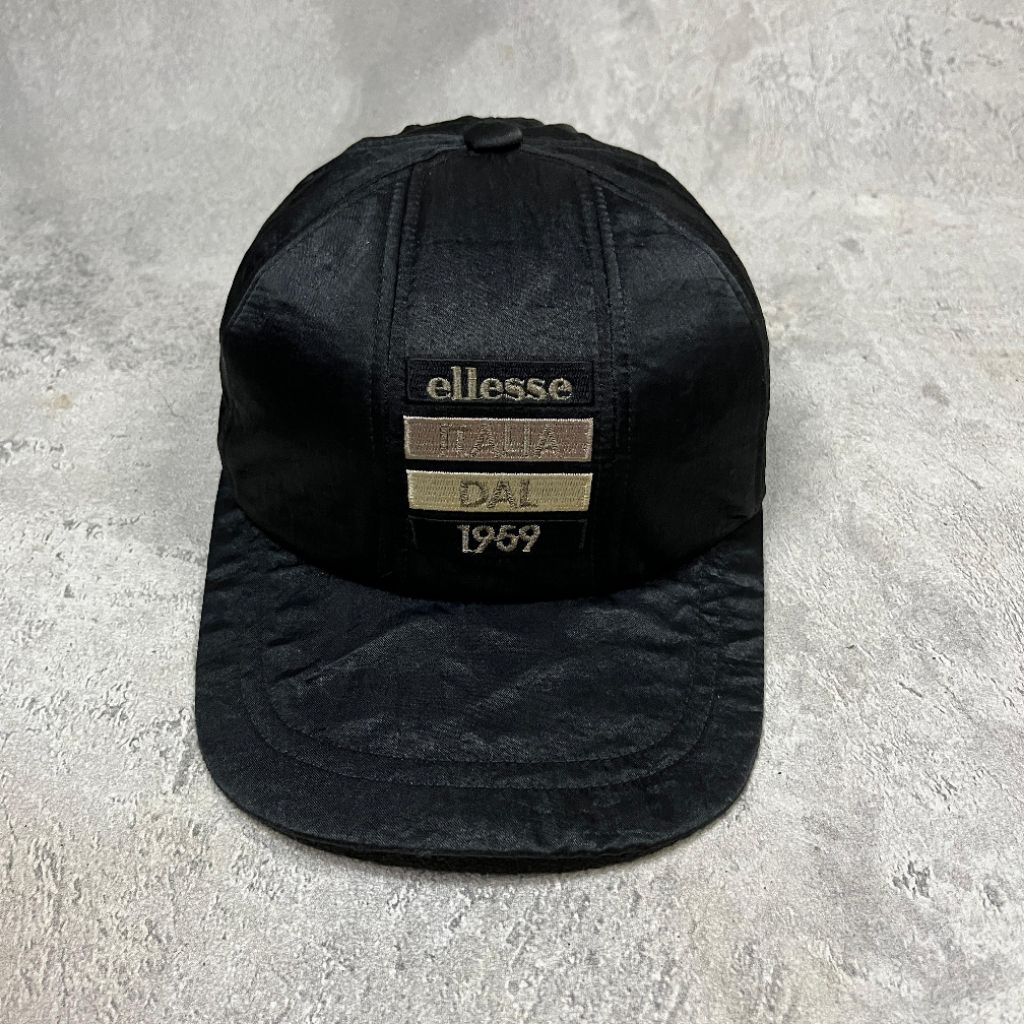 topi ellese casual vintge bahan nilon