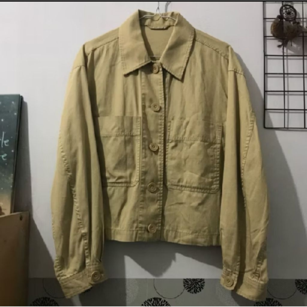 Uniqlo U oversized work jacket with christophe lemaire