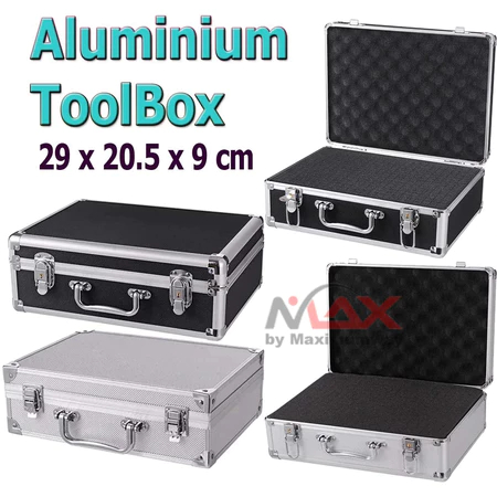 ToolBox Koper Aluminium anti benturan Pelindung anti pecah tempat barang elektronik mahal