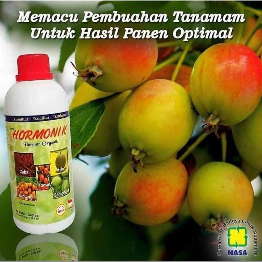 Pupuk Hormonik Nasa 500ml - Pupuk Organik Cair - Perangsang Buah