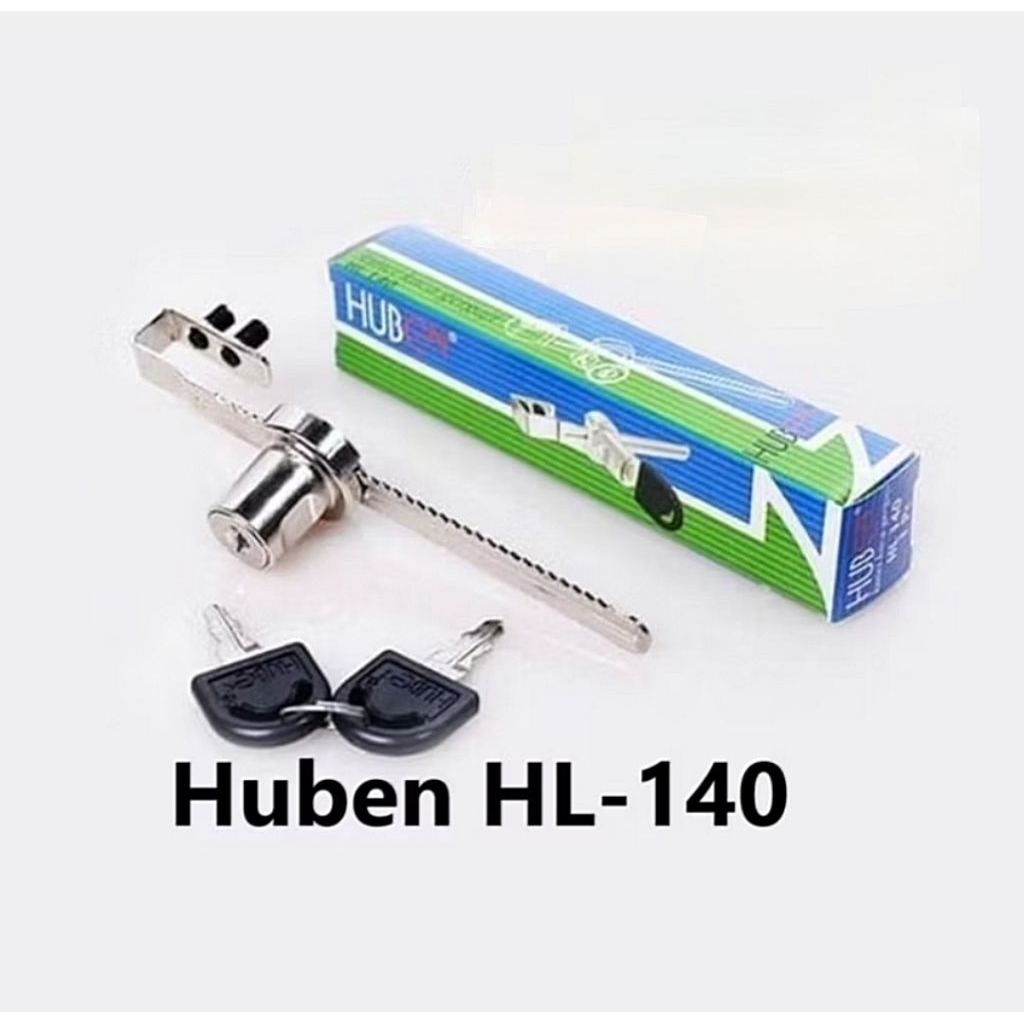 Kunci pintu kaca etalase / kunci kaca geser / kunci laci huben