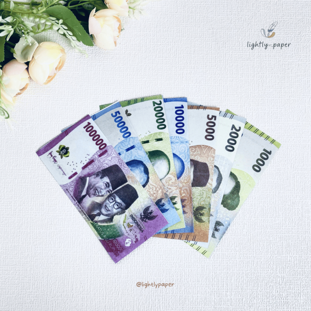 Bahan Doff Uang Edukasi Mainan Anak & Bahan Mahar Wedding Aesthetic