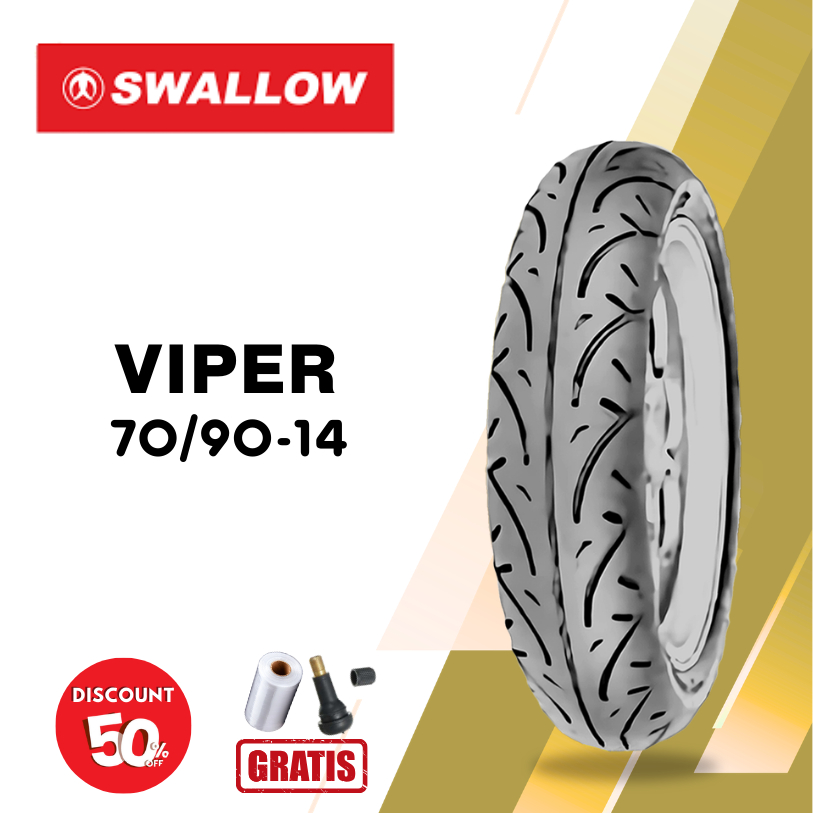Ban Motor SWALLOW VIPER S-222 70/90-14 Tubeless