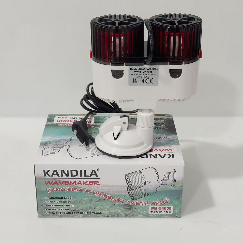 KANDILA WaveMaker WM 24000 Mesin Pembuat Ombak Air Aquarium Ikan Wave Maker WM24000