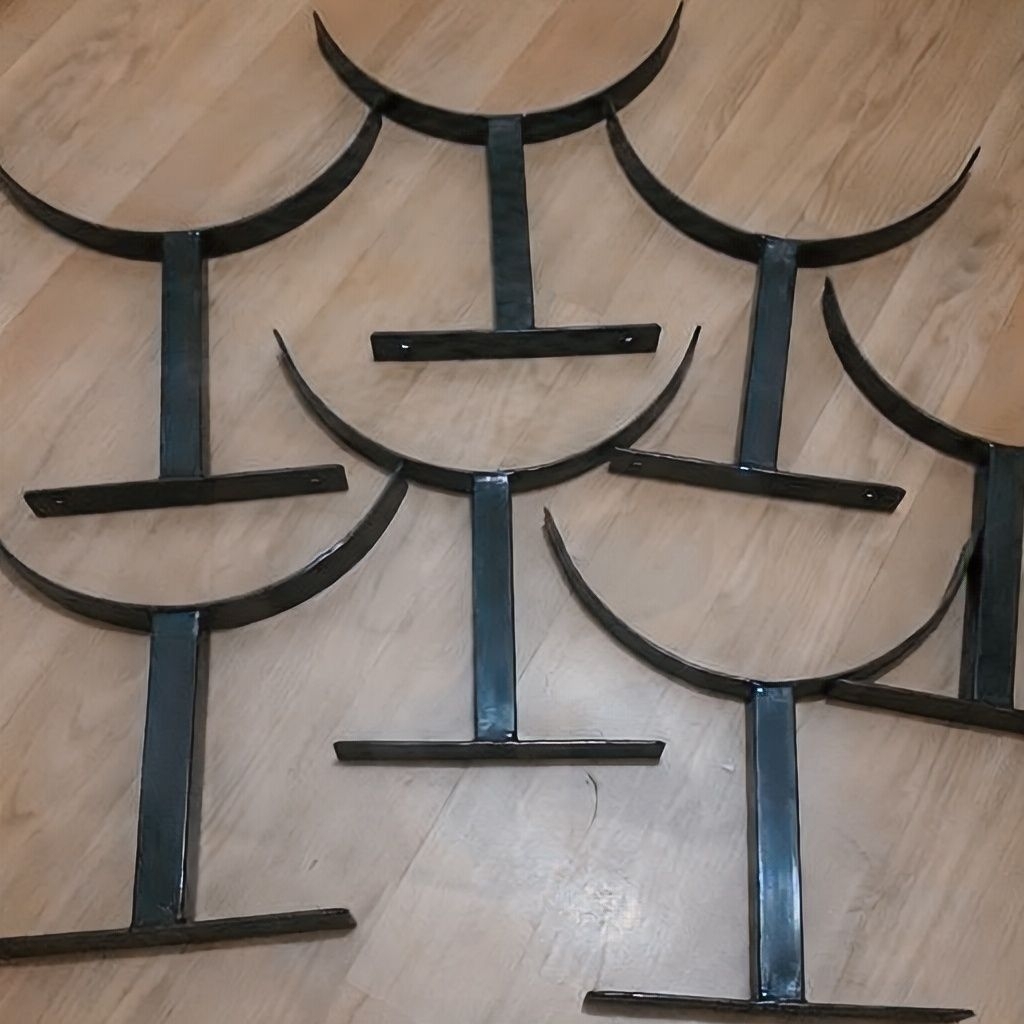 BRACKET KAKI BESI NEON BOX BULAT