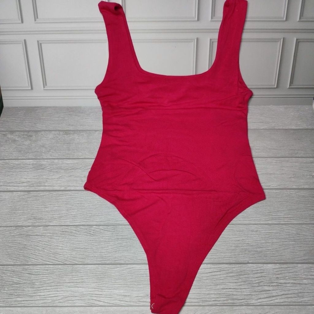 bodysuit fuschia bodysuit pink tank top bodysuit fuschia new