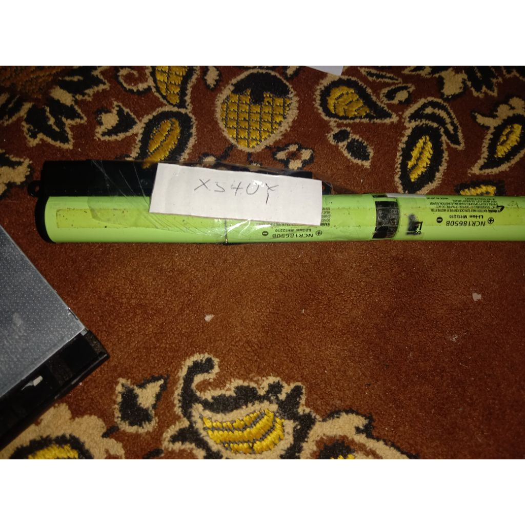 baterai laptop Asus x540y ORI copotan