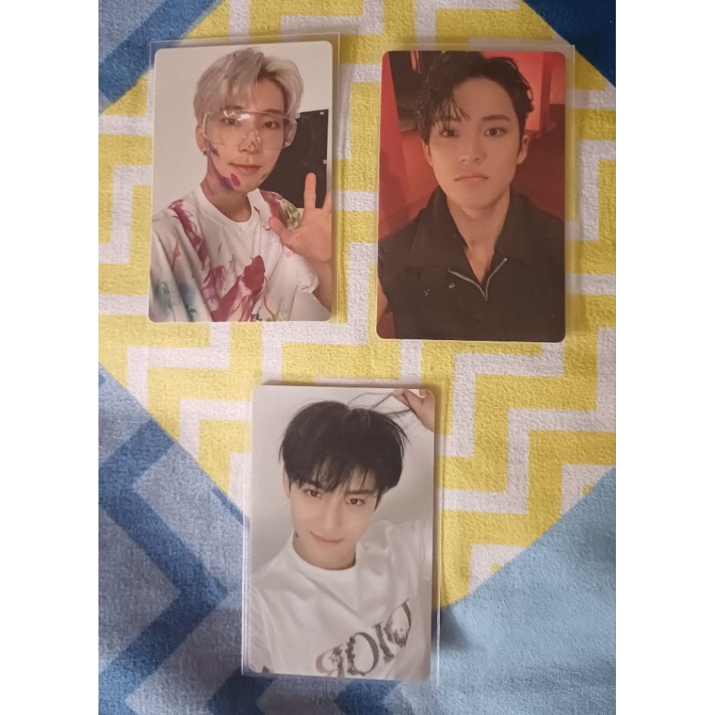 TAKE ALL ONLY PHOTOCARD LUCKY DRAW M2U RECORD MINGYU ATENNA DIOR FACE THE SUN CARAT VER WONWOO SEVEN