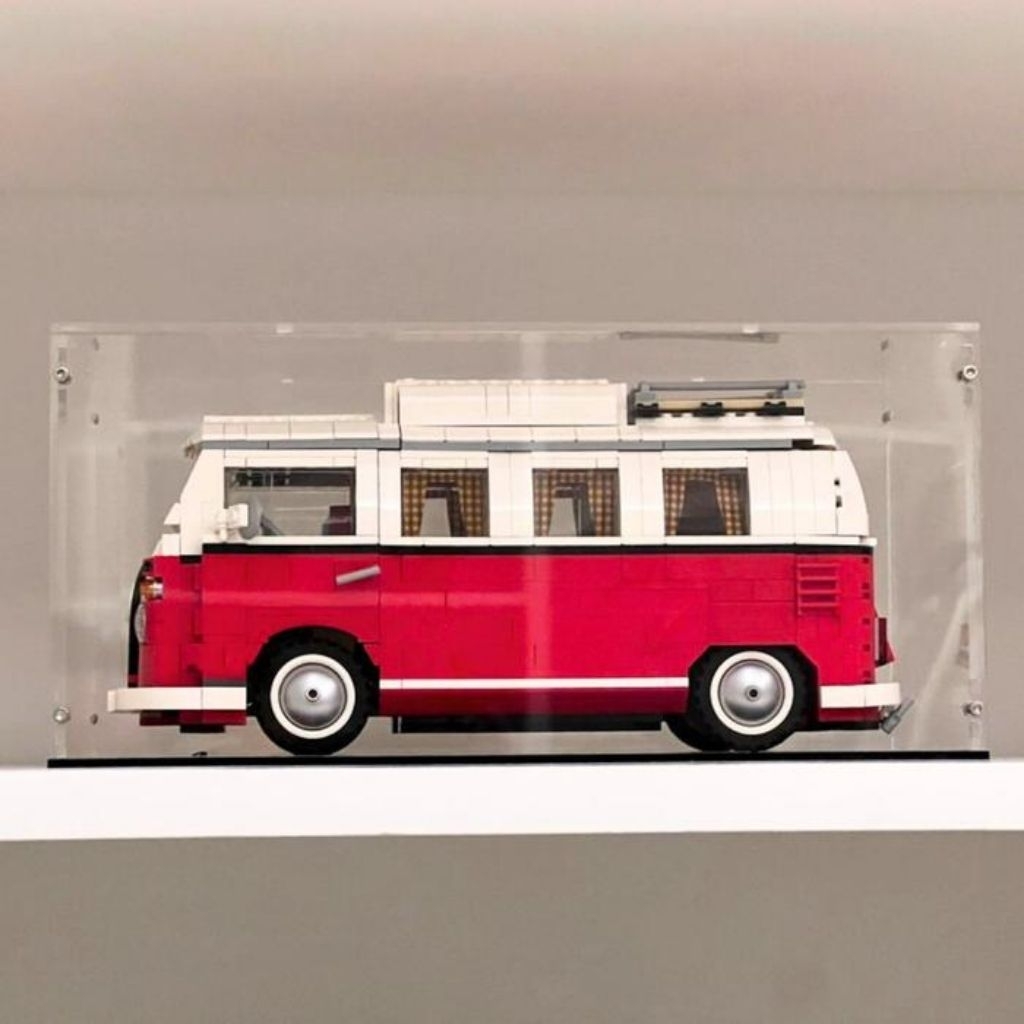 Akrilik Bricks - Case Box Display untuk LEGO 10220 Volkswagen T1 Camper Van
