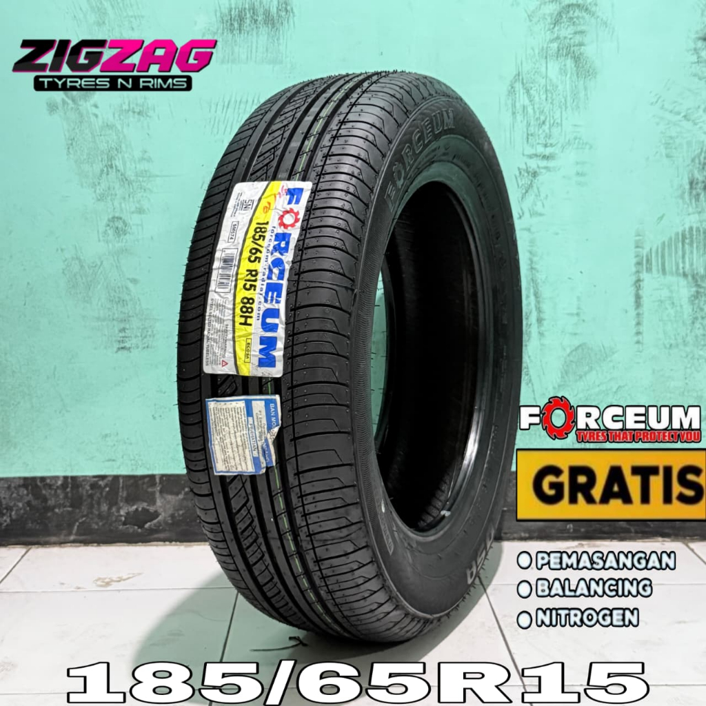 Ban Mobil Ukuran 185 65 R15 Merk Forceum Ecosa-Ban 185/65Ring15 Tubles Murah