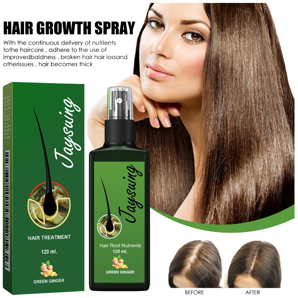Jaysuing Hair Growth Spray 30ml Semprotan Penumbuh Rambut Obat Rambut Botak Serum Penumbuh Rambut Ce