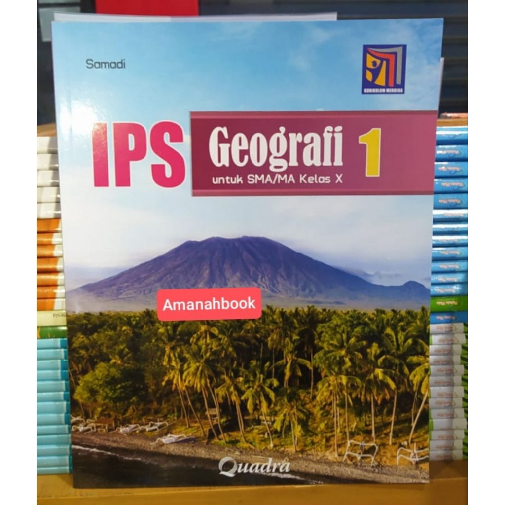 Buku IPS Geografi SMA Kelas 10 Kurikulum Merdeka Quadra