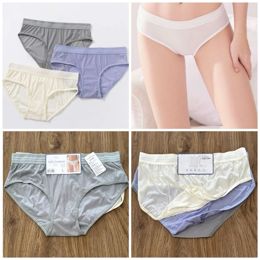 Young curves panty pack C04-100643 active sports mini waist