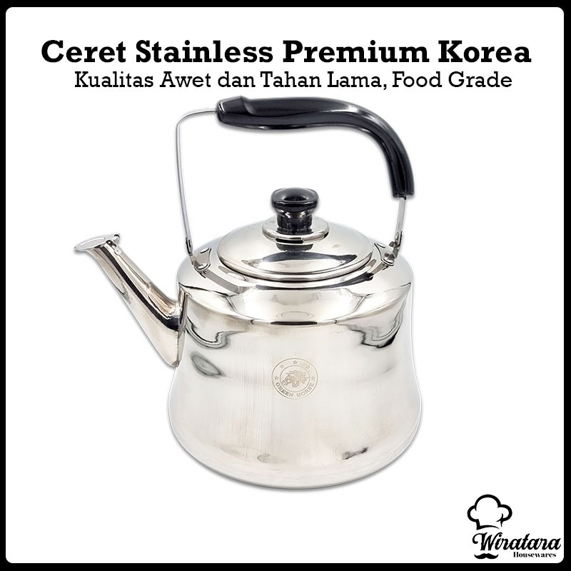HORSE Teko Siul Air Panas Stainless 7 Liter | Ceret Bunyi Masak Air | Whistling Kettle | Ketel