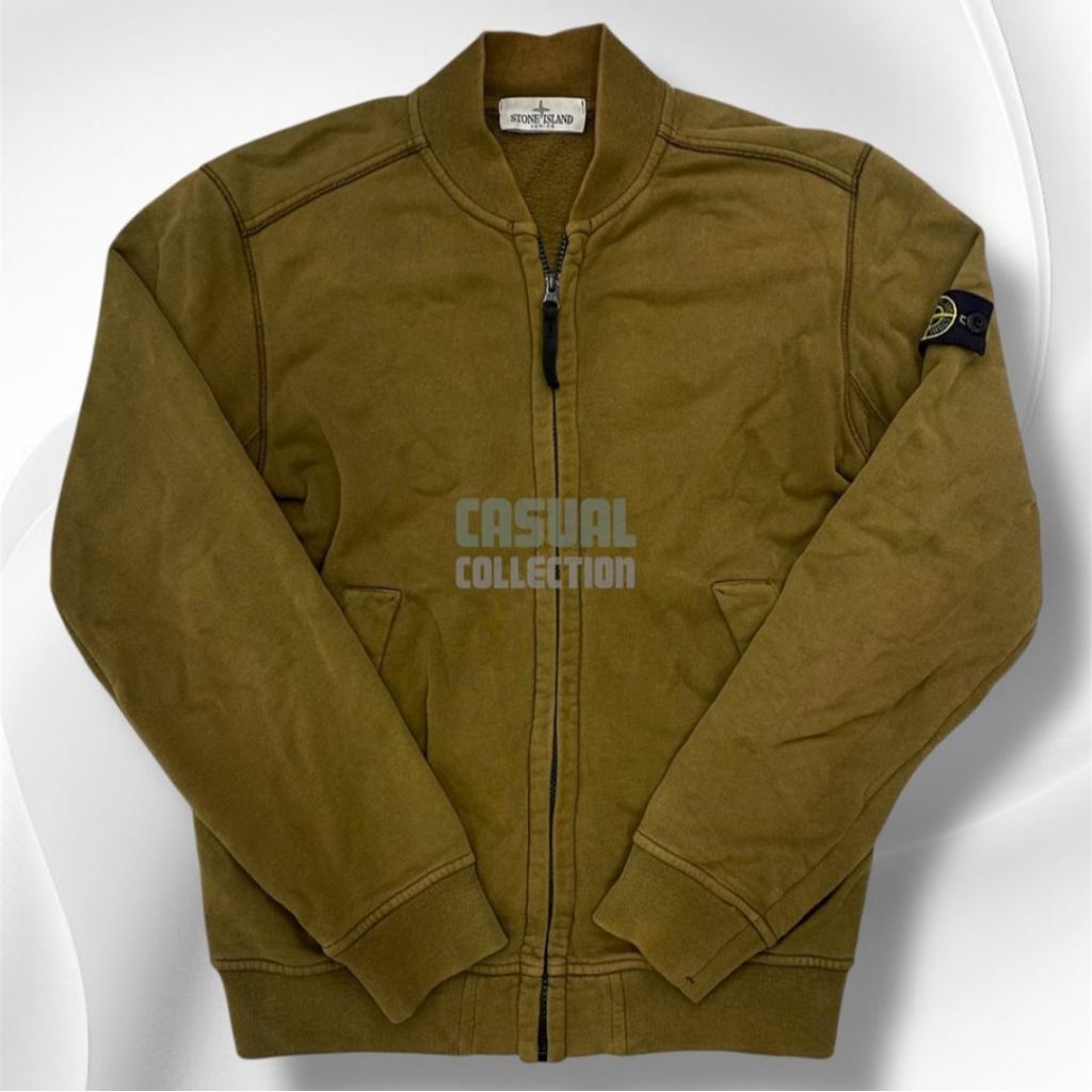 TRACKTOP STONE ISLAND OLIVE