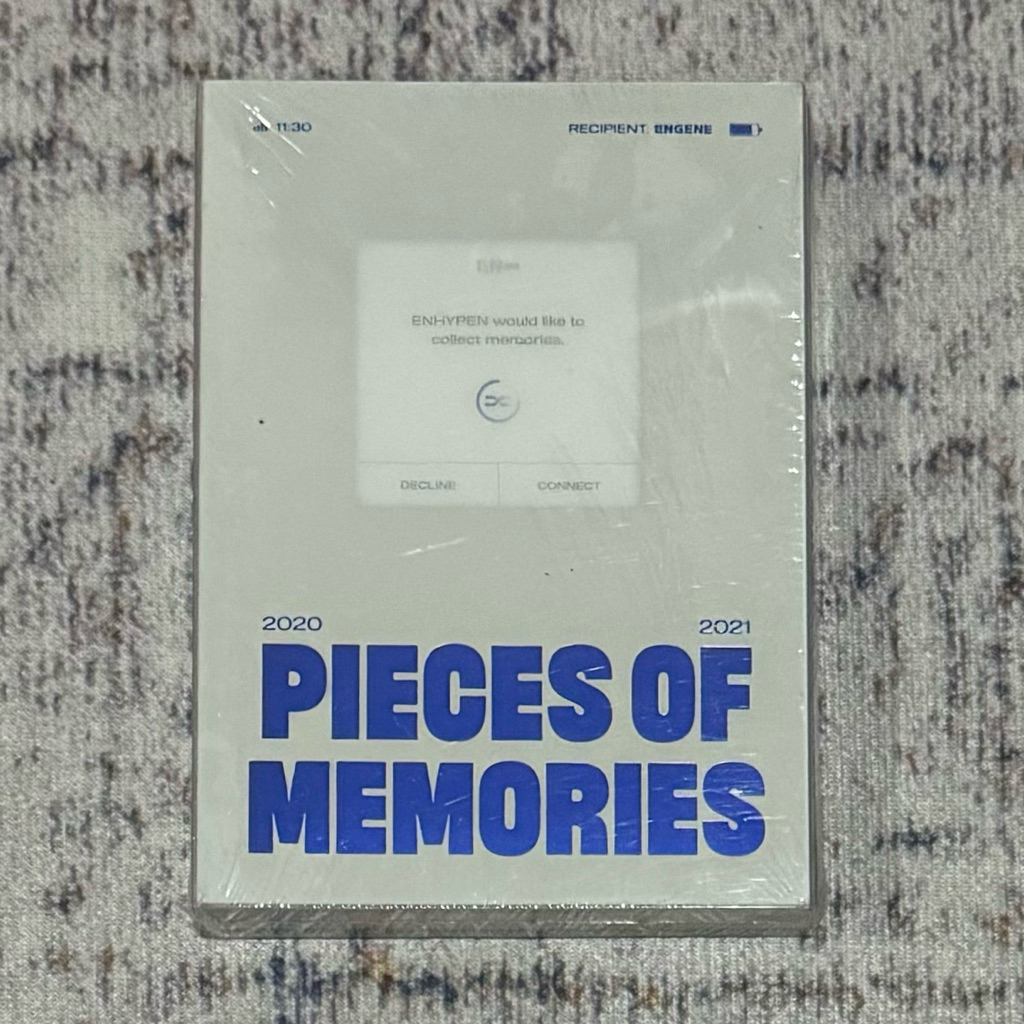 [READY STOCK] Album Enhypen Pieces of Memories Sealed