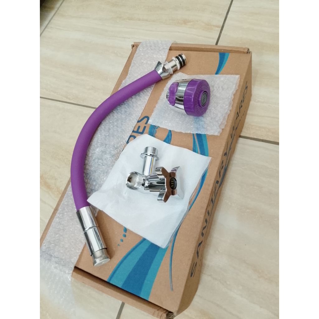 kran Angsa BCP Isco Bak Cuci Piring Air Fleksibel Karet Besar,Kran Air Tembok Warna