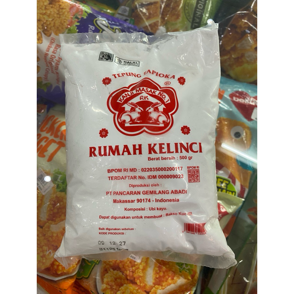 TEPUNG TAPIOKA KANJI RUMAH KELINCI 500GR