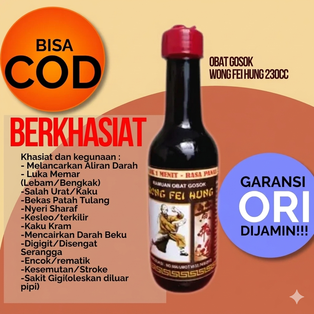 Arak Minyak Parem Kocok Ramuan Cina Tiek Ta Yok Ciu Gosok Pijat Massage Urut Wong Fei Hung Herbal Ar