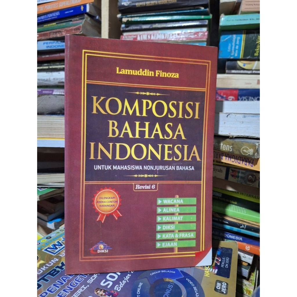 buku komposisi bahasa Indonesia