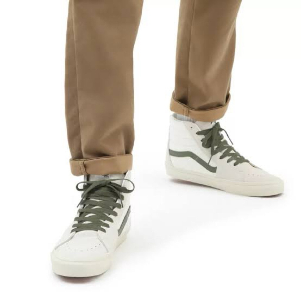 Preloved Vans Sk8-Hi Vintage Pop Marshmallow turtledove