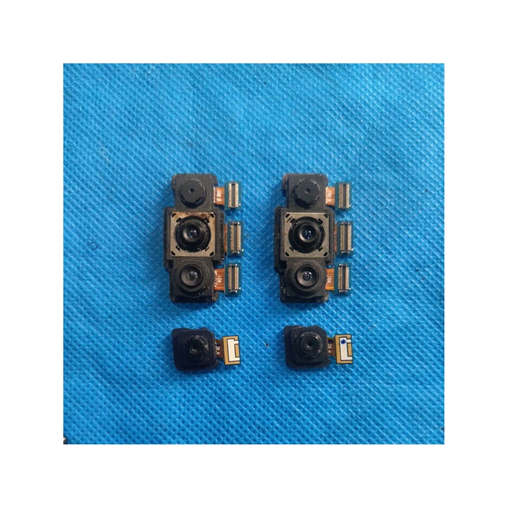 CAMERA KAMERA BELAKANG SATU SET SAMSUNG GALAXY A21S BERFUNGSI NORMAL ASLI ORIGINAL COPOTAN BERGARANS