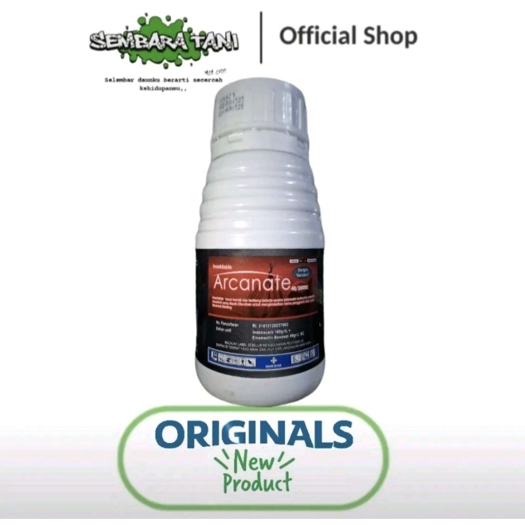 ARCANATE 250ML | INSEKTISIDA | INDOXACARB DAN EMAMECTIN BENZOAT