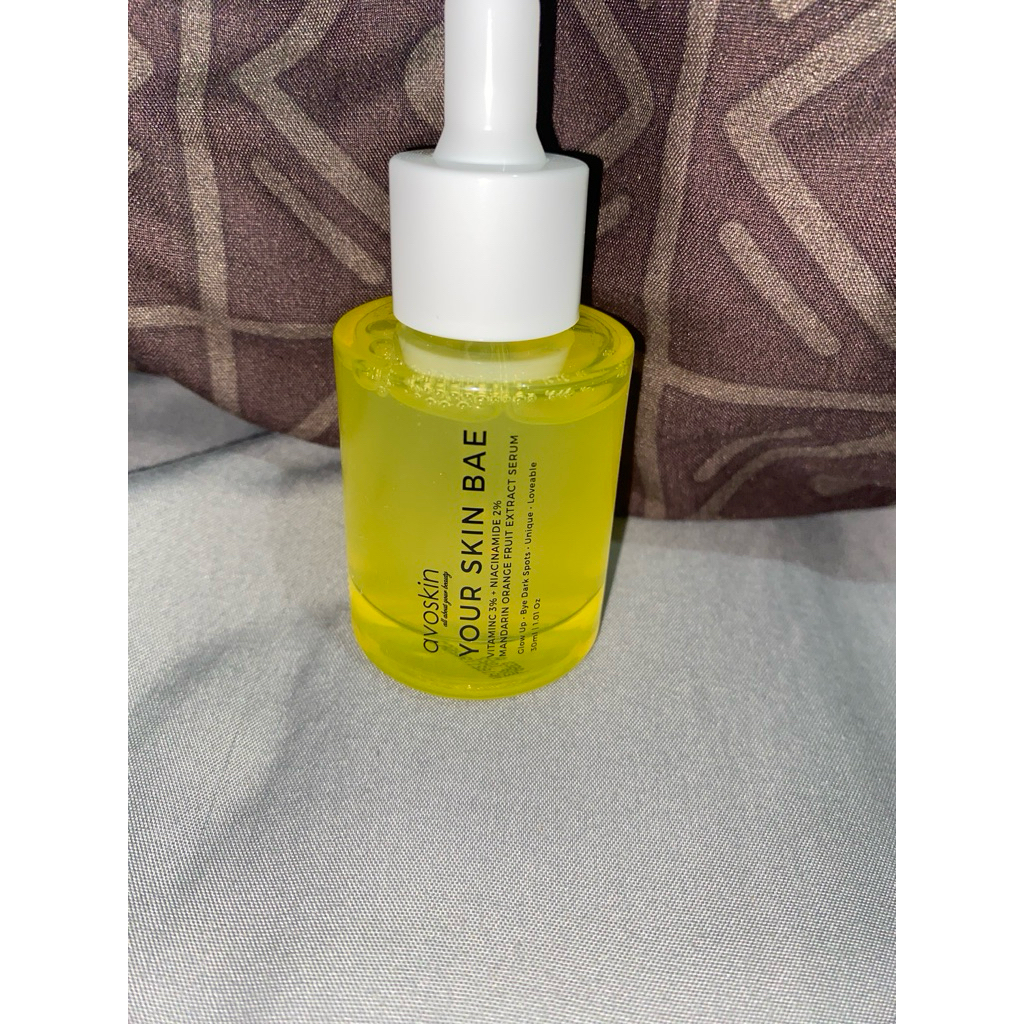 Preloved Serum Avoskin 3% Vitamin C dan 2% niacinamide