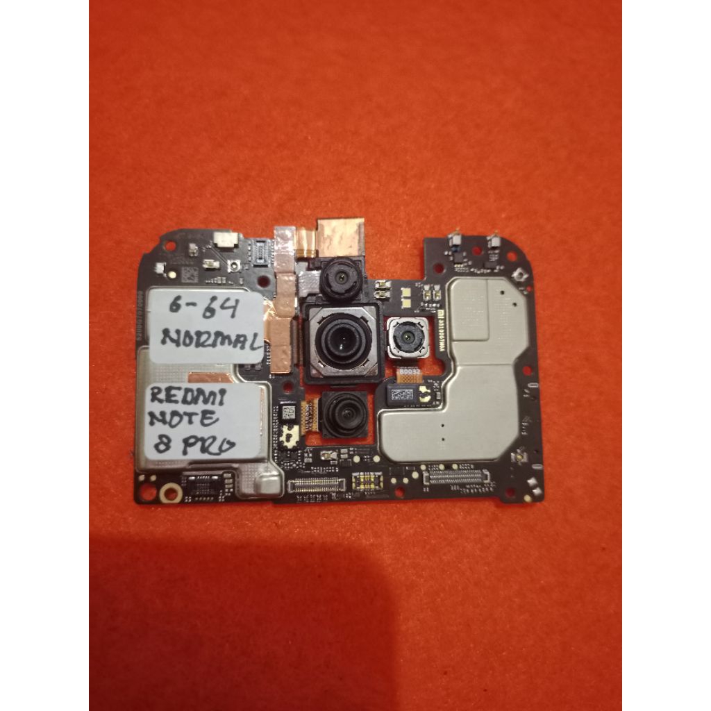 mesin redmi note 8 pro normal perawan ram 6/64