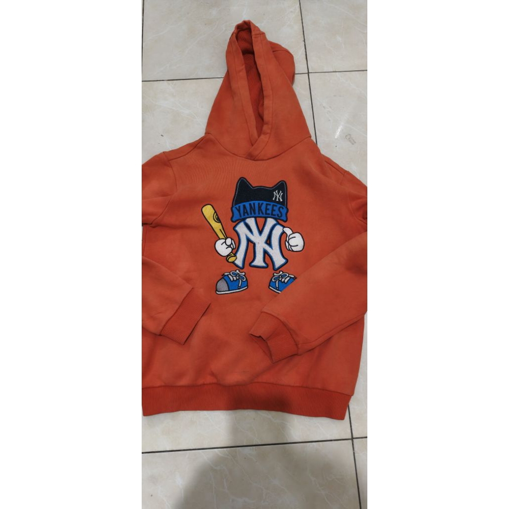 Hoodie mlb yankees oren size s