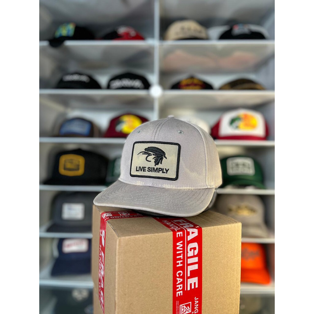 Topi Mancing Fishing Cap Topi Brand Topi Original Pata Flies Art