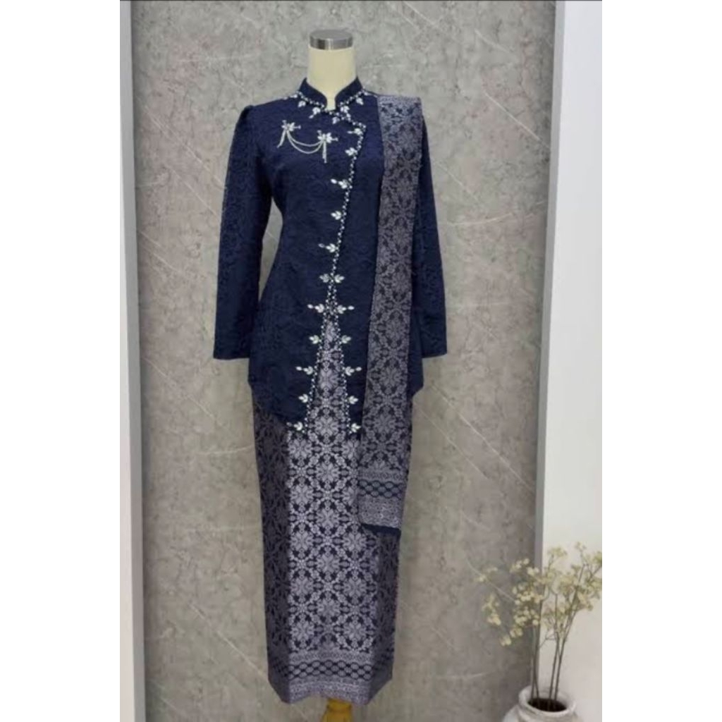 Preloved Kebaya Janggan Preloved Janggan Navy Preloved Kebaya Janggan Wisuda Preloved Kebaya Lamaran