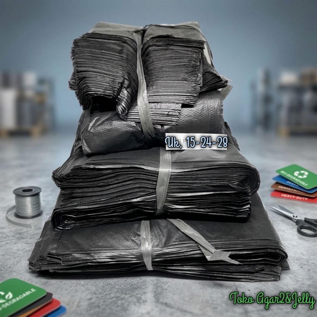 Kantong Plastik Kresek Hitam Kiloan 1 Kg