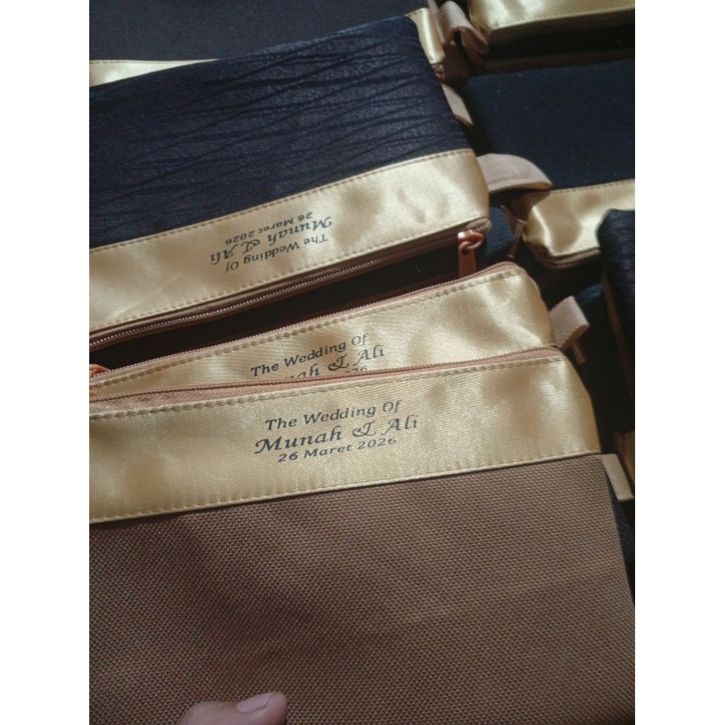 SOUVENIR DOMPET JOK BESAR+ SABLON+KEMAS PLASTIK