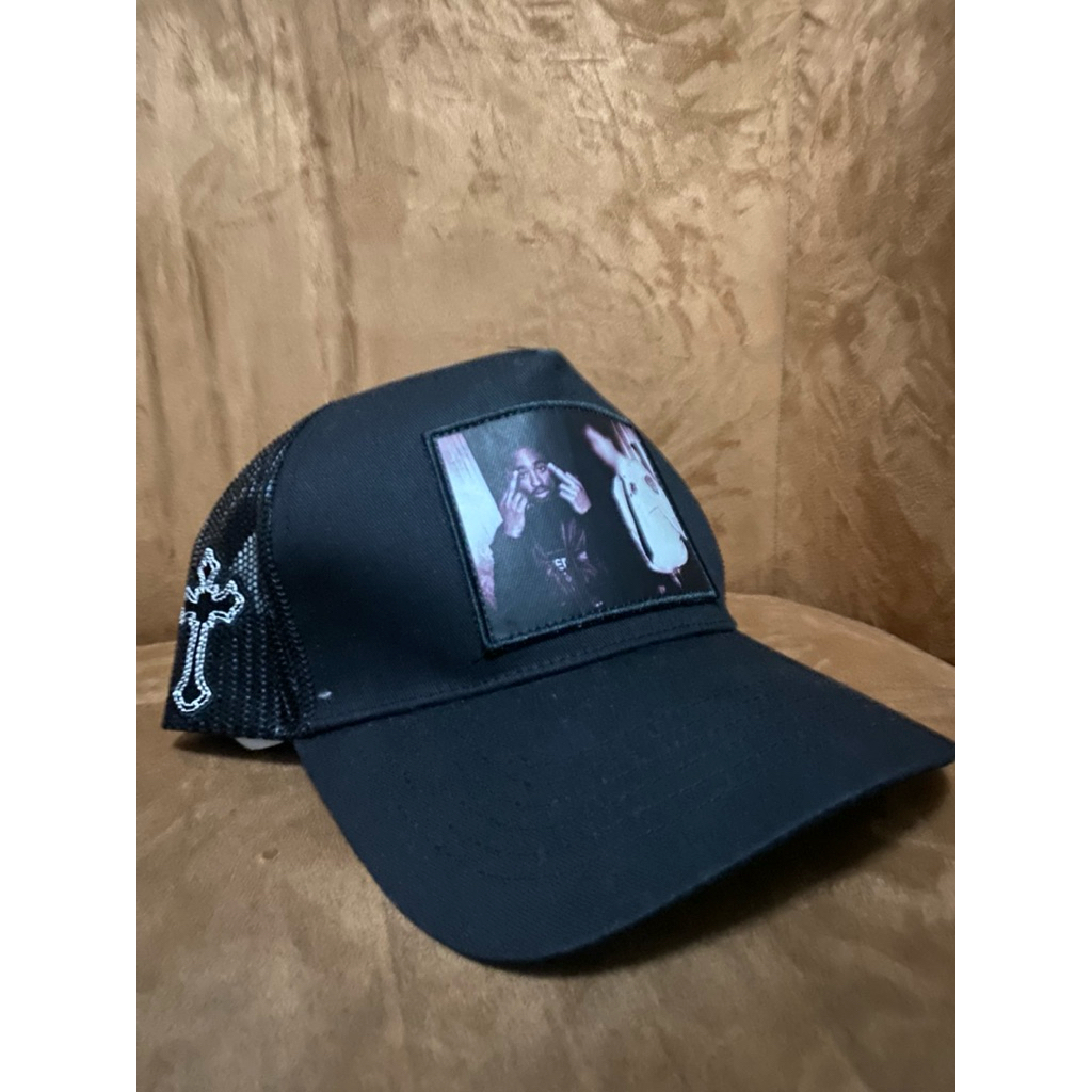 BNWT topi trucker primitive X 2pac baru