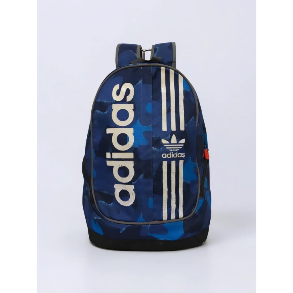 Adidas Originals Trefoil Blue Camouflage Backpack Original