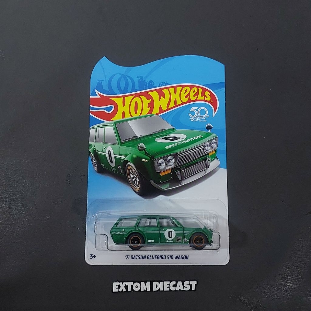 Hotwheels Datsun Blue Bird 510 Wagon Collector Edition 2018