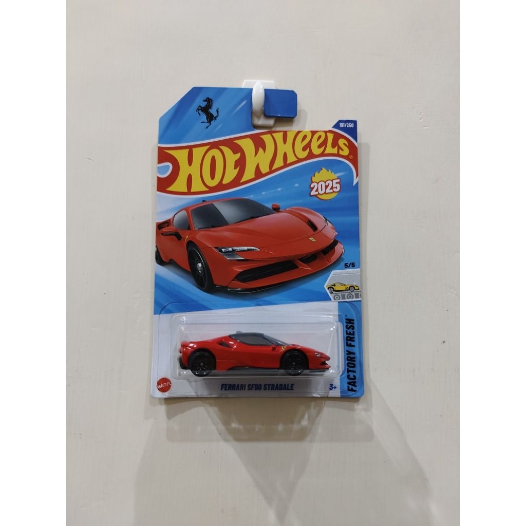 HotWheel Ferrari Sf90 Stradale Merah