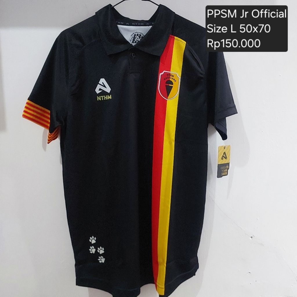 Jersey PPSM Junior Official Hitam