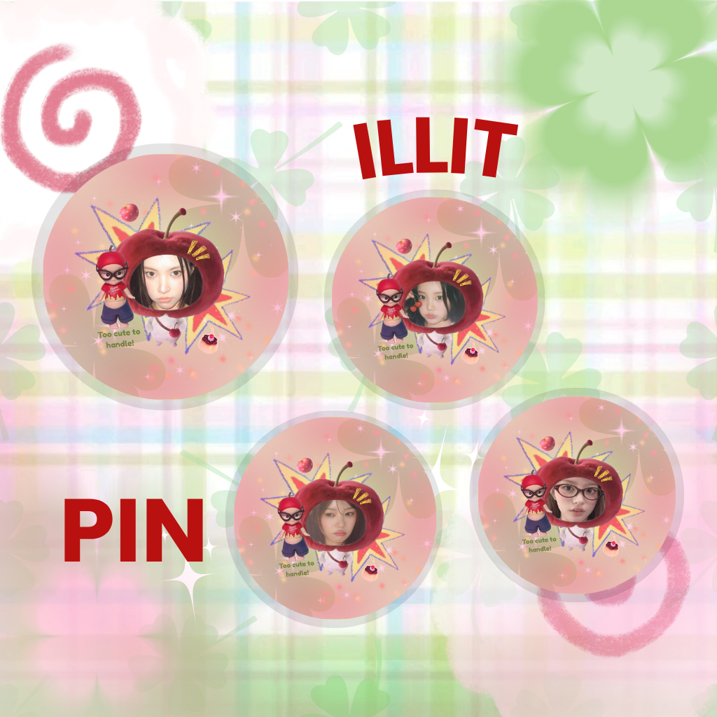 pin kpop illit | kpop girlgroup | pin kpop | pin button | kpop pin button | aespa | juminocore