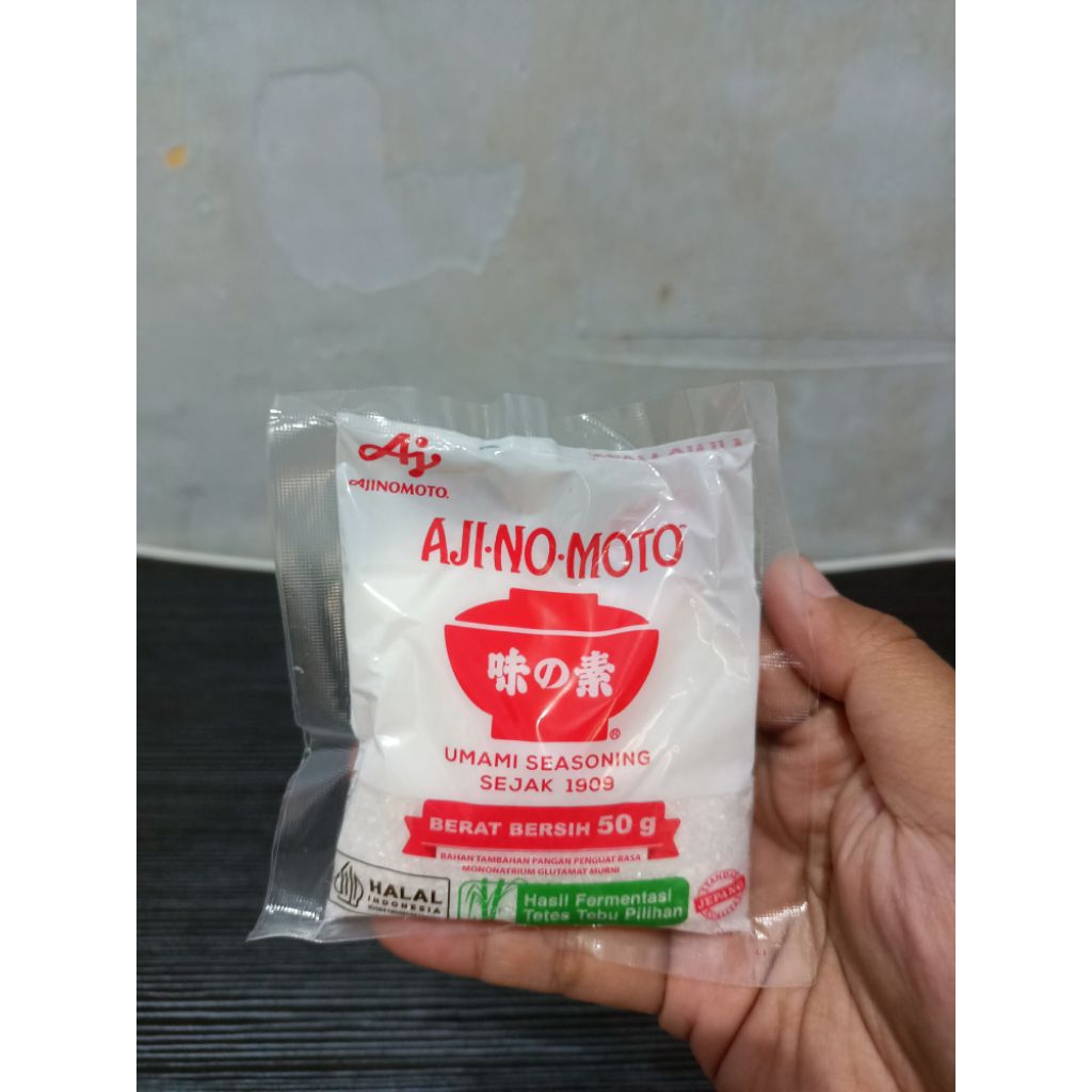 Penyedap Rasa Ajinomoto 50 gram × 3 biji  - Rasa Lezat, Aroma Menggugah Selera