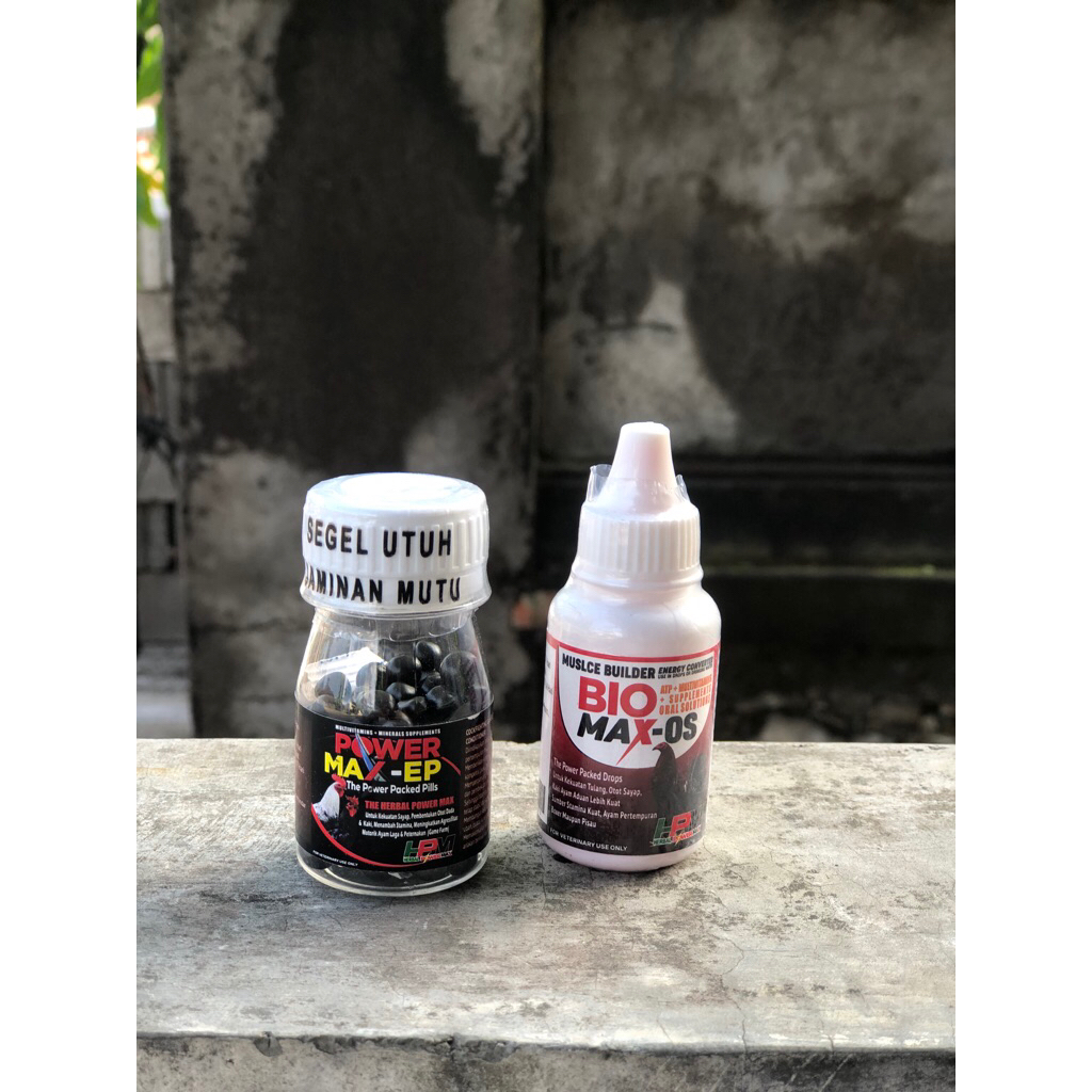 1 PAKET DOPING AYAM ADUAN BIO MAX & POWER MAX