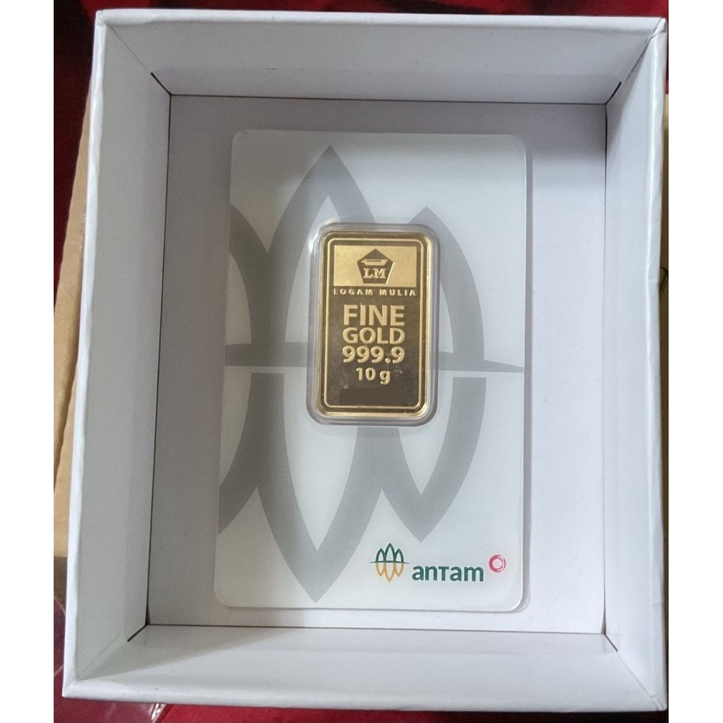 logam mulia (LM) emas Antam 2021 10 gr gram