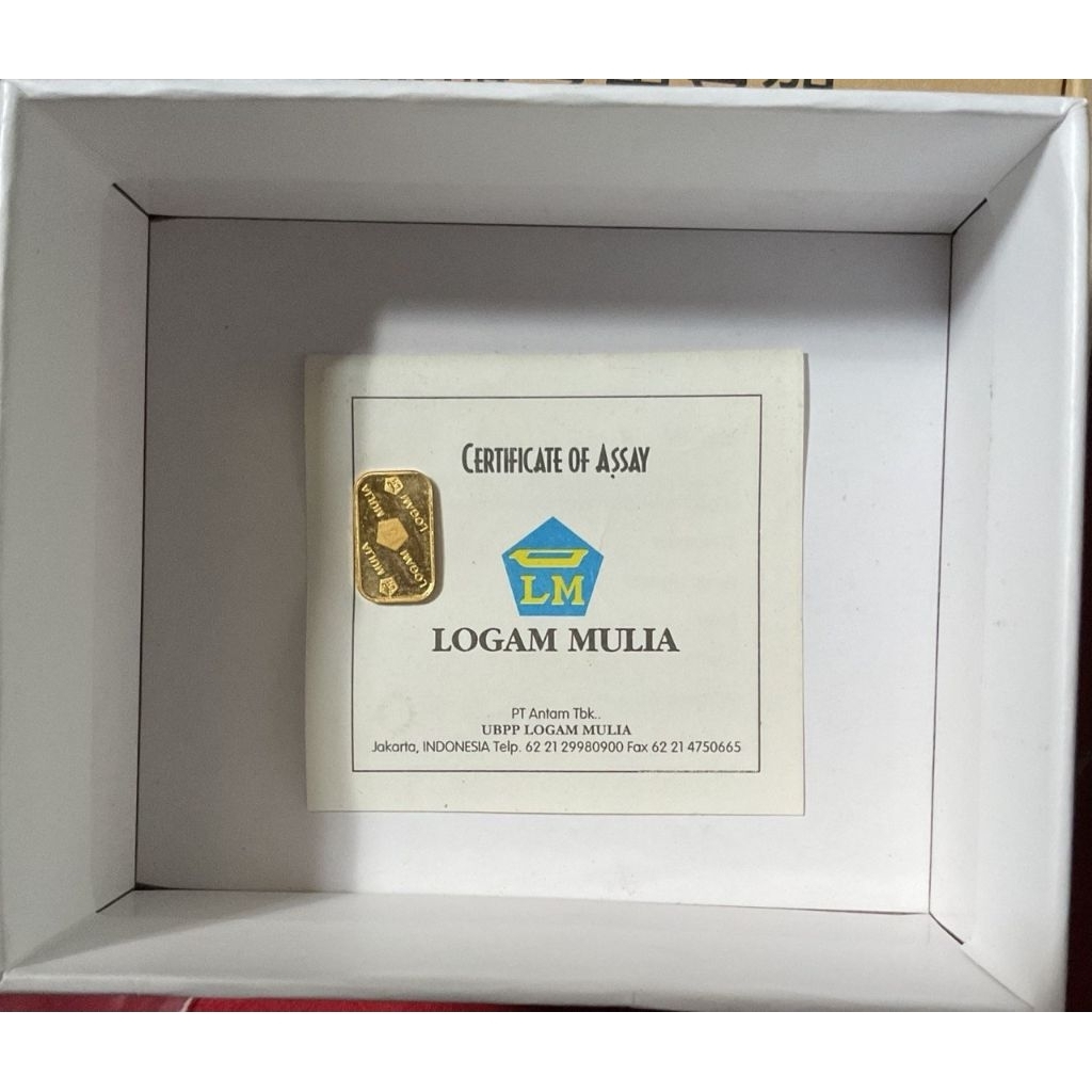 logam mulia (LM) Antam Retro 2 gr gram 2018