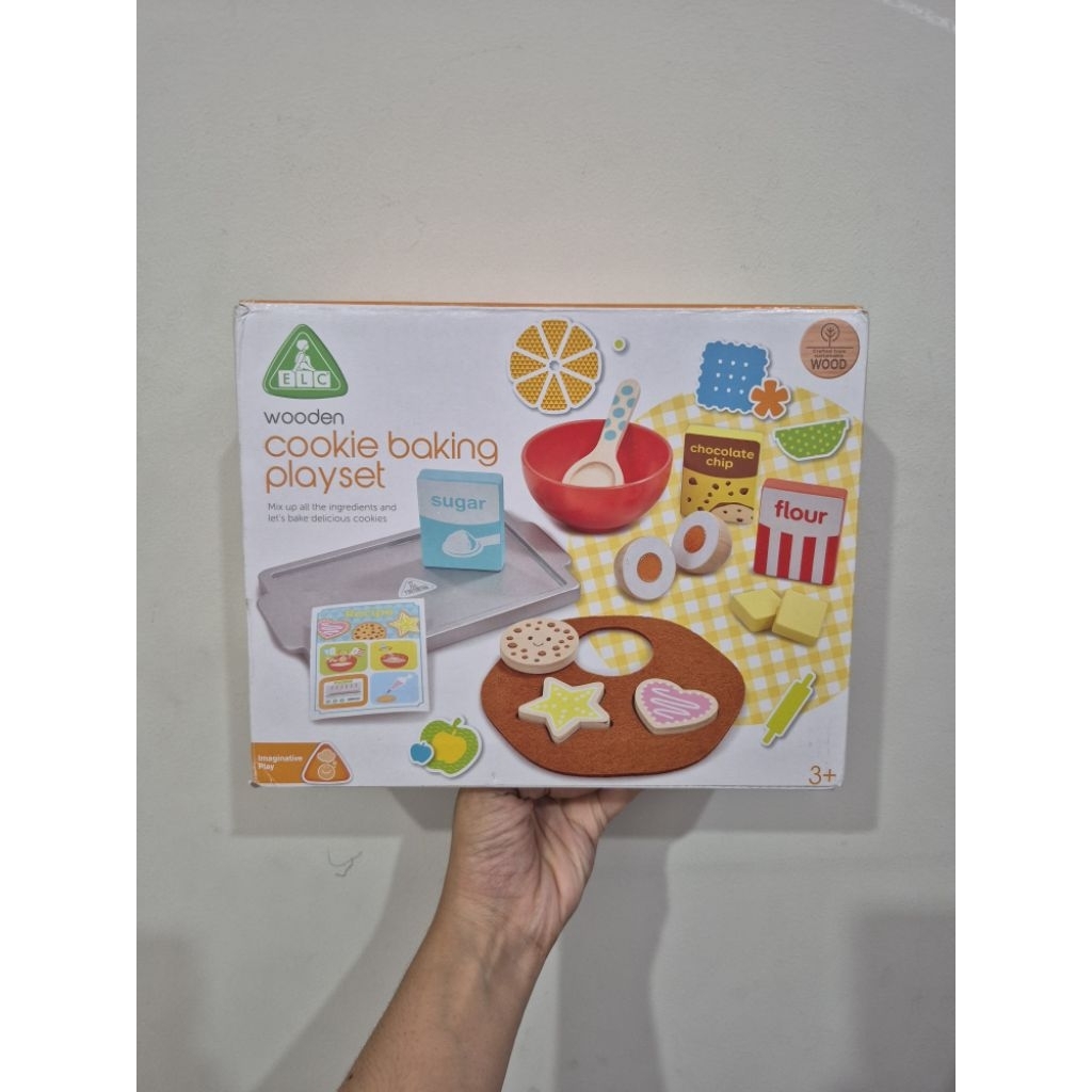 ELC Wooden Cookie Baking Playset