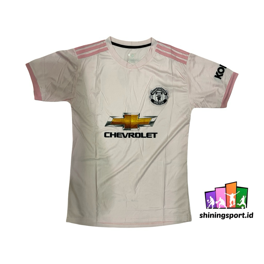 Jersey Bola Dewasa Retro Vintage Emyu Away 2018/2019 All Size Fit To XL 7 Stars 100% Polyester